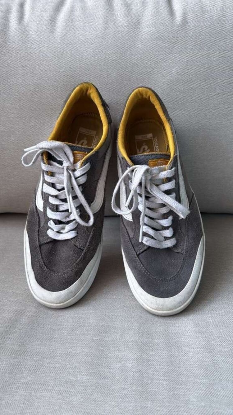 Vans BERLE PRO SHOES Pewter size:M 9 grey - Picture 5 of 7